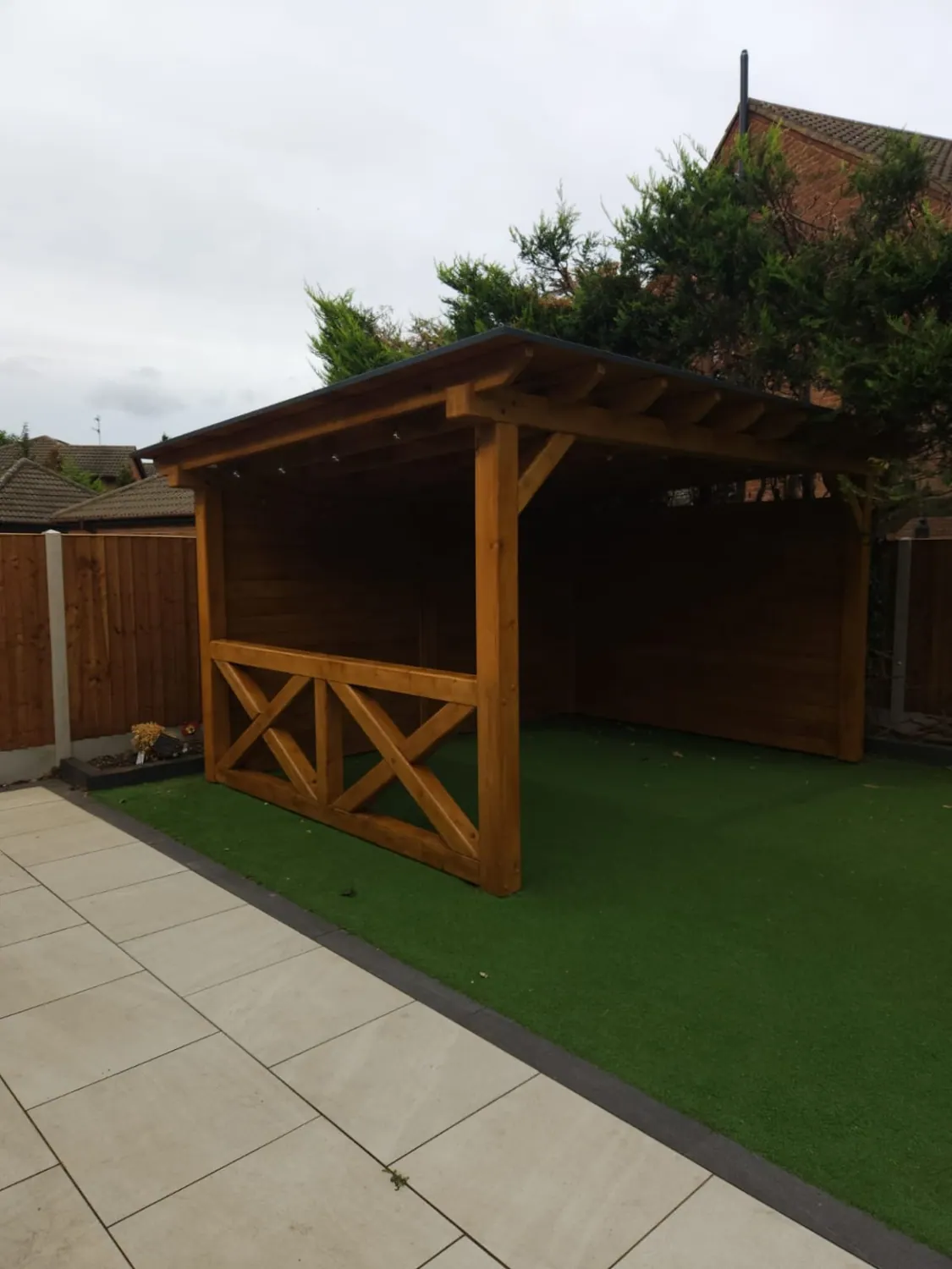 Timber Garden Gazebo – project photo 3 by A&J Bespoke Woodworking