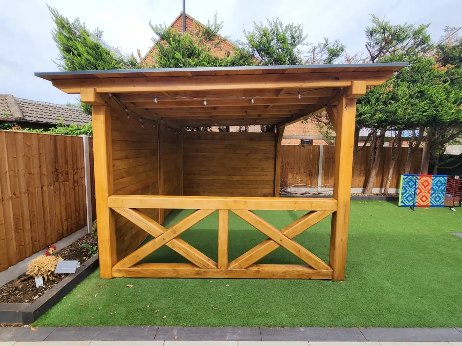 Timber Garden Gazebo – project photo 1 by A&J Bespoke Woodworking