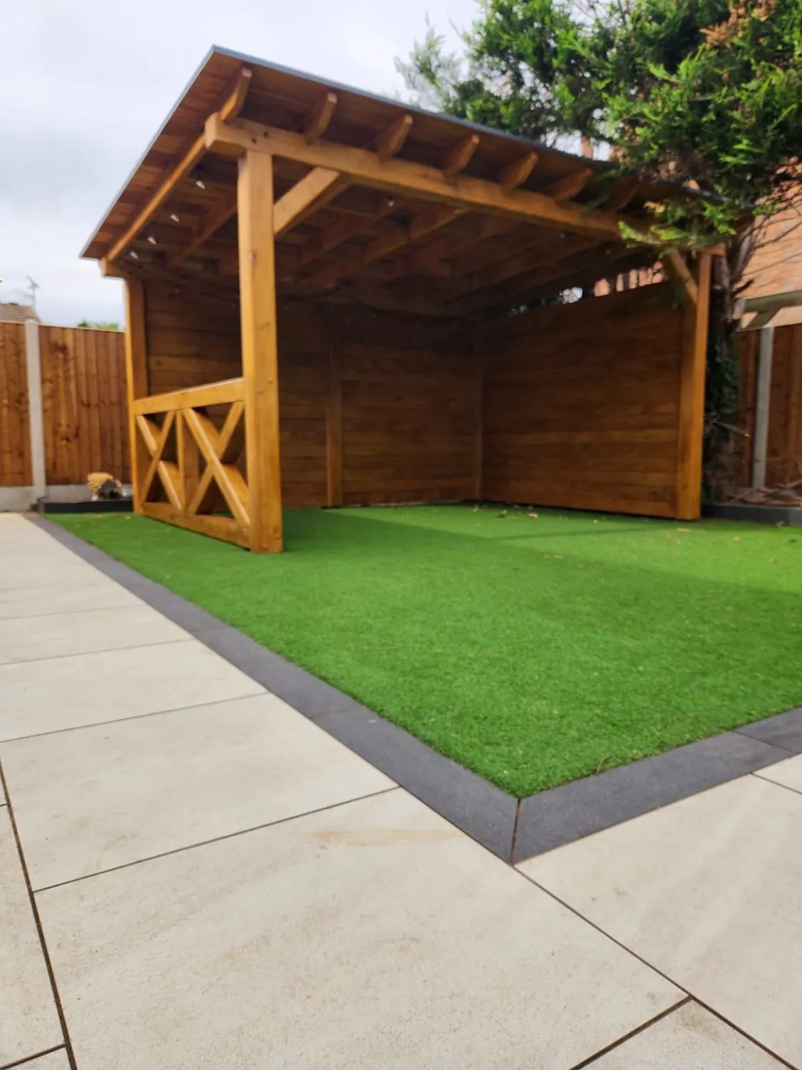 Timber Garden Gazebo – project photo 10 by A&J Bespoke Woodworking